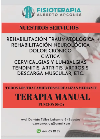 foto de fisio Fisioterapia Alberto Arcones en Badajoz - Badajoz