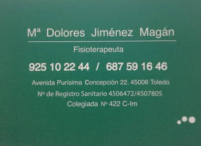 foto de fisio Fisioterapia Jimenez Magán en Toledo - Toledo