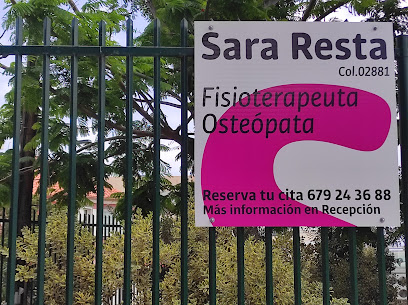 foto de fisio Fisioterapia y Osteopatía Sara Resta en Las Palmas de Gran Canaria - Las Palmas
